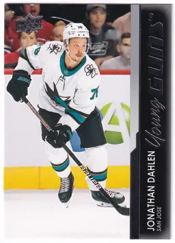 2021-22 Upper Deck #473 Jonathan Dahlen YG RC San Jose Sharks Hockey Card