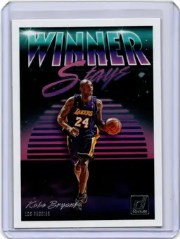 2018-19 Donruss #2 Kobe Bryant Winner Stays Insert