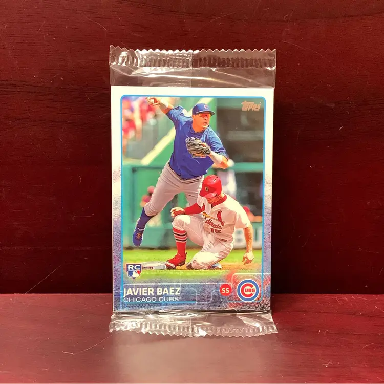 2015 Topps Javier Baez Rookie Card Sealed 5 Card Sampler Pack