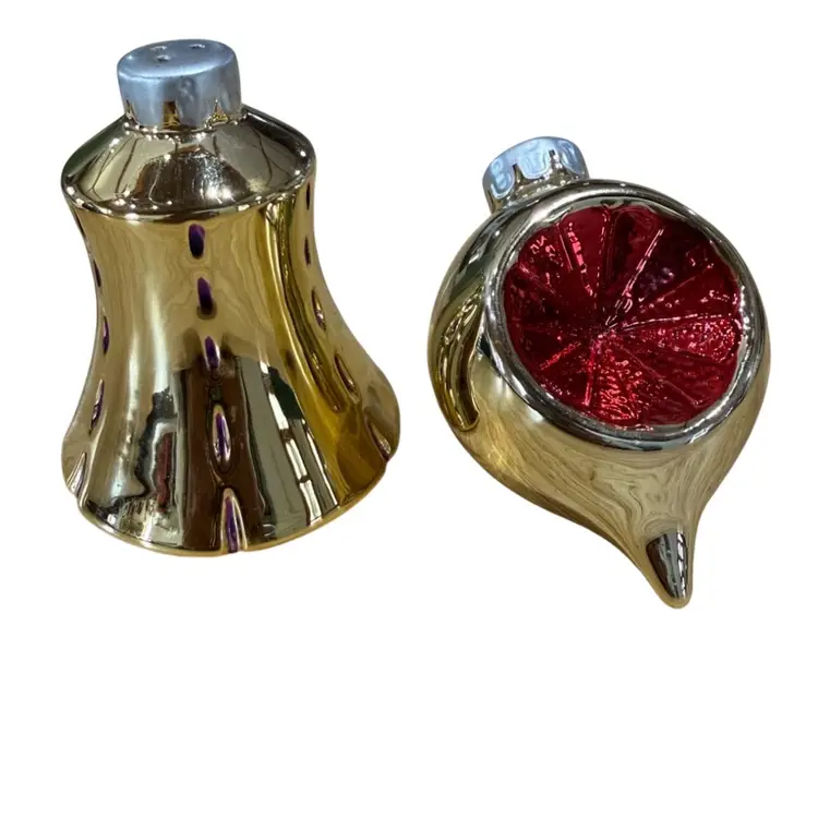 vintage House of Lloyd Christmas Around the World ornament-style salt and pepper shakers