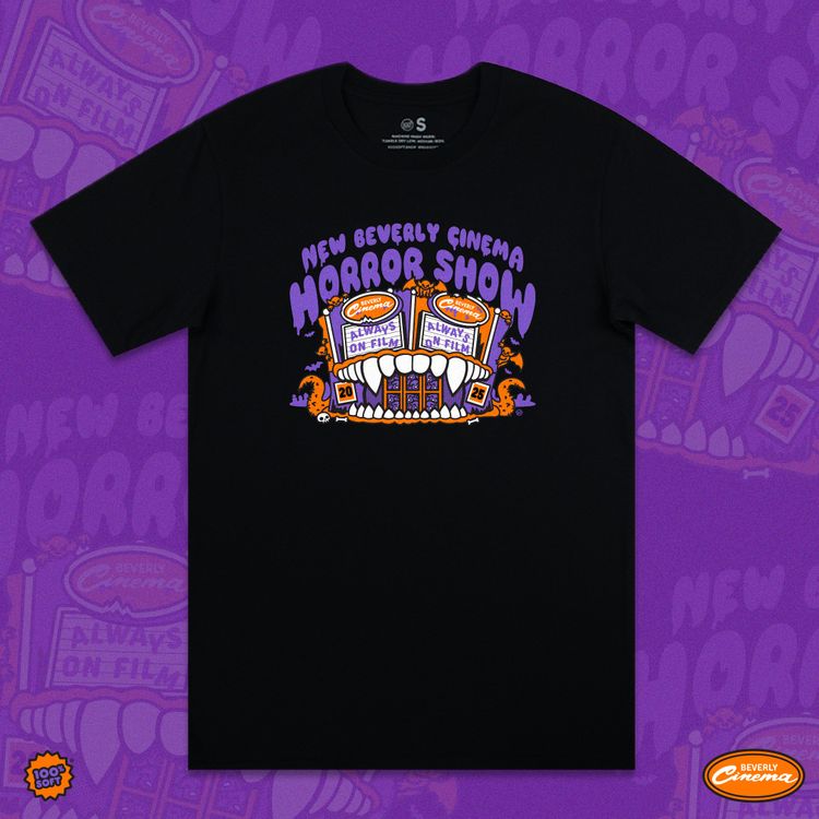 100% Soft T-Shirt - New Beverly Annual Horror Show