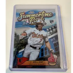 Jackson Holliday RC Summertime In The Park Baltimore Orioles