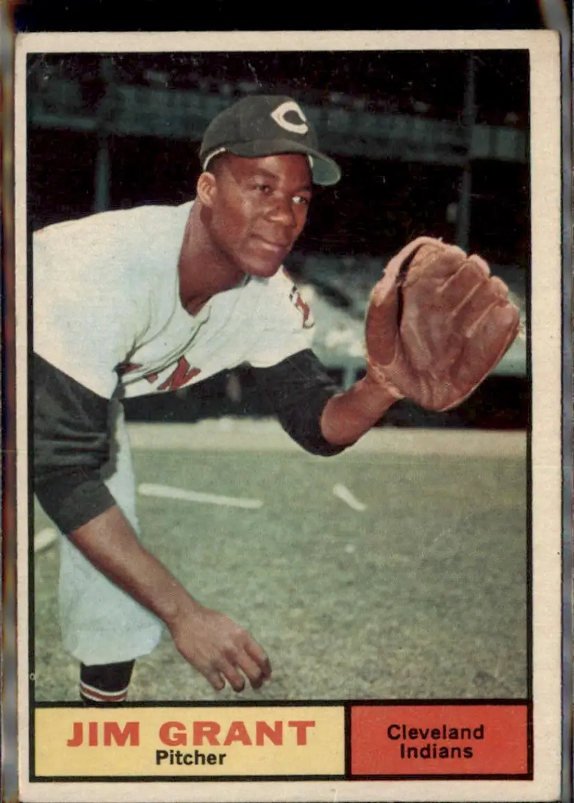 1961 Topps #18 Jim Grant - ( ) - Cleveland Indians
