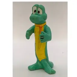 VTG Albert Alligator 1969 Walt Kelly Soft Vinyl Figurine. Jointed Arms, Head