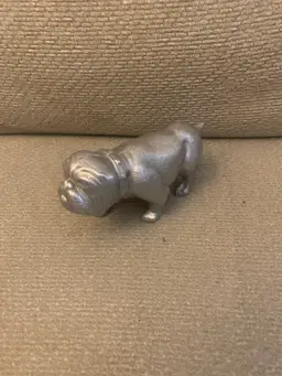Cast Aluminum Bull Dog 4 1/2 X 2 1/2 Inches
