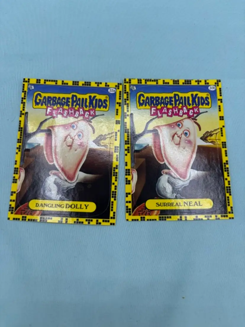 Garbage Pail kids Flashback Dangling Dolly/Surreal Neal 33a/33b 2011 Topps