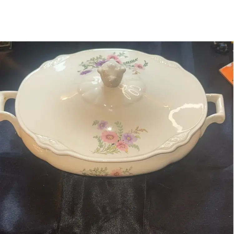 Vintage Homer Laughlin Virginia Rose Meadow