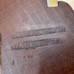 A. & E. Baldwin (1830-1841) Plow Plane