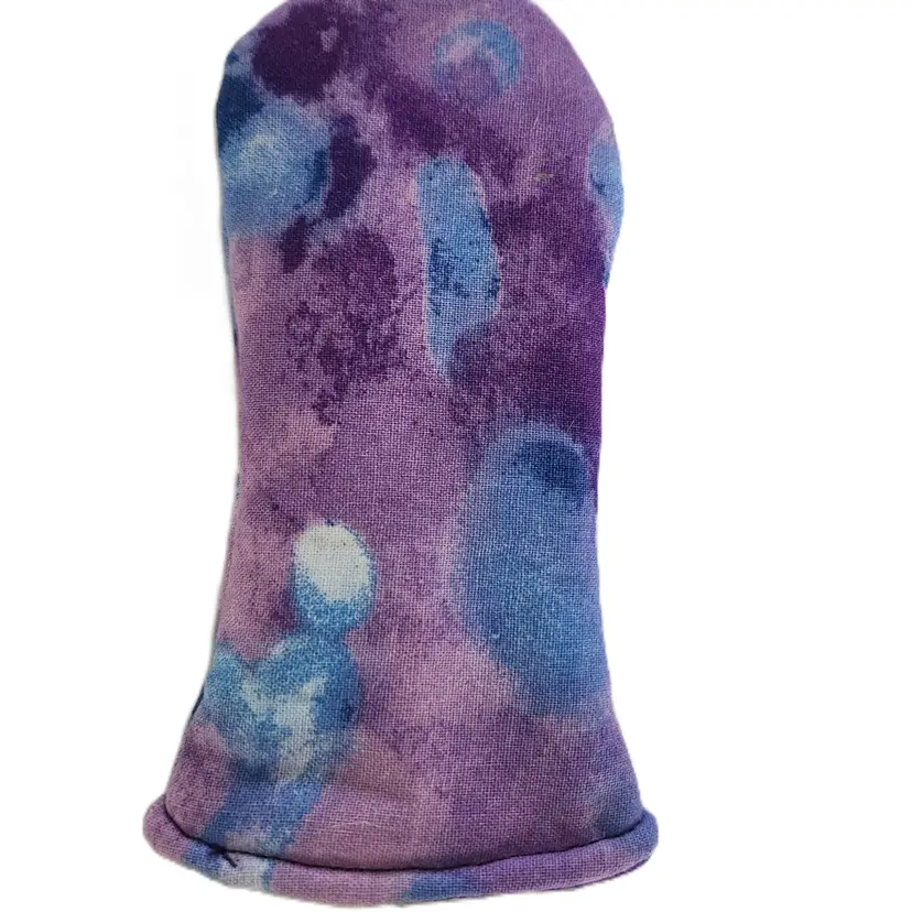 Purple and Blue Hot Skillet Handle Holder