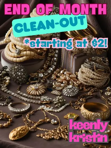 🥳 Jewelry Clean-Out 🥳w Keenly Kristin!