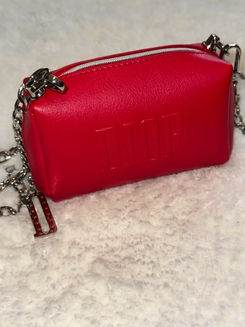 Upcycled Red Dior Bag