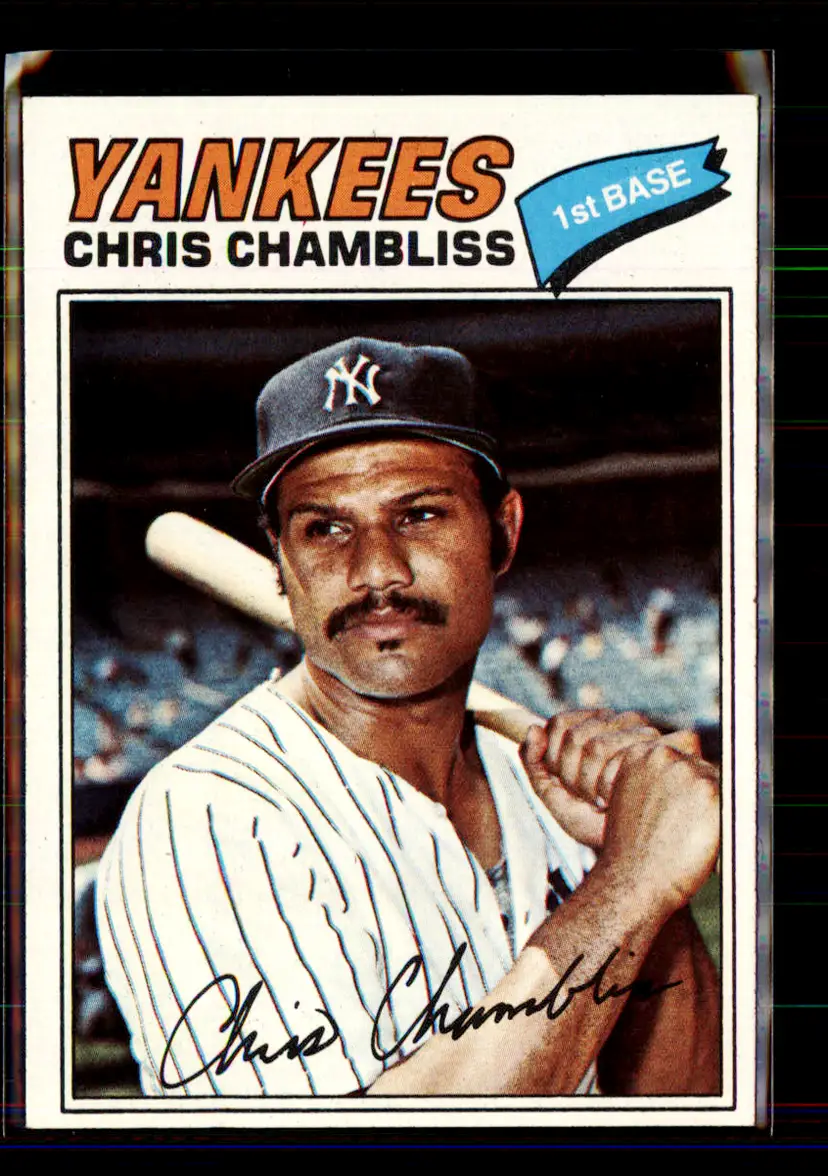Chris Chambliss 1977 Topps #220 - (144) - New York Yankees