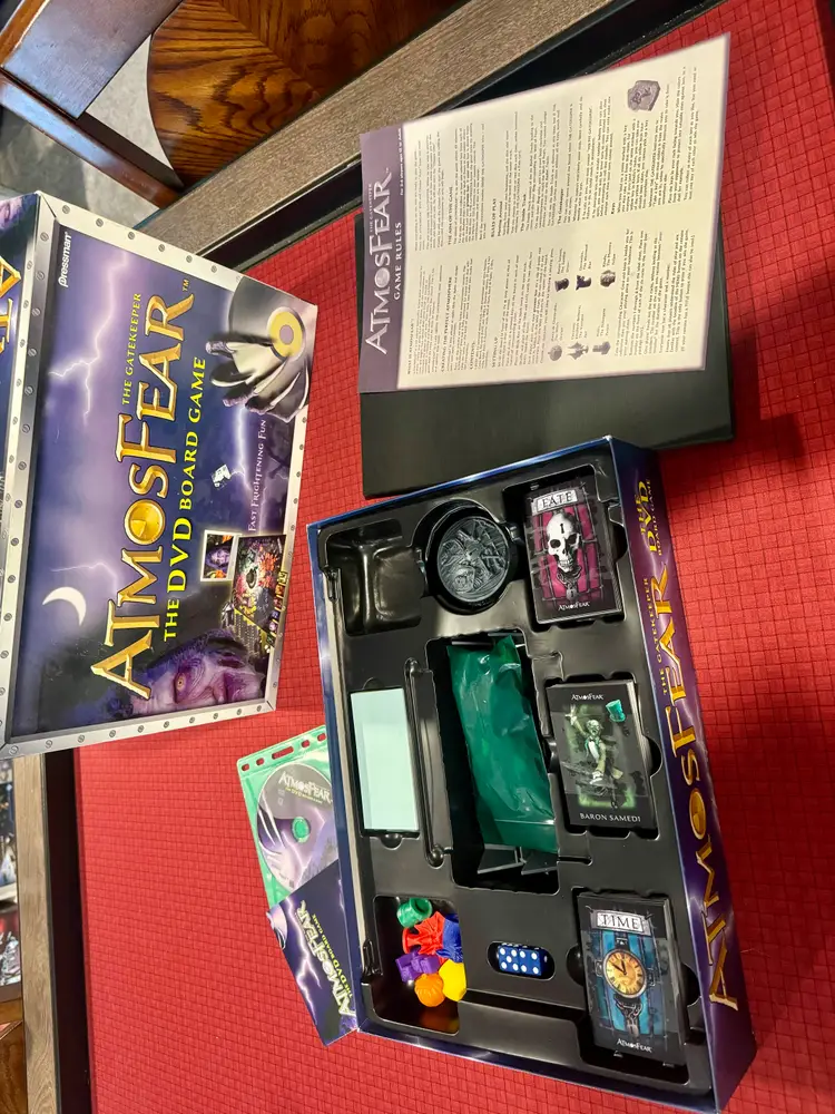 Atmosfear The DVD Boardgame