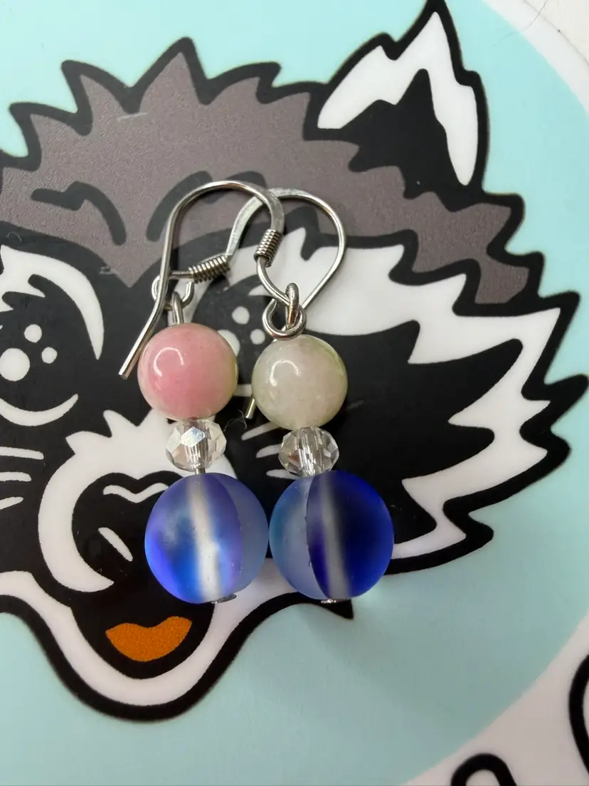 Made By PickerGems The Small And Then Blue On The Button