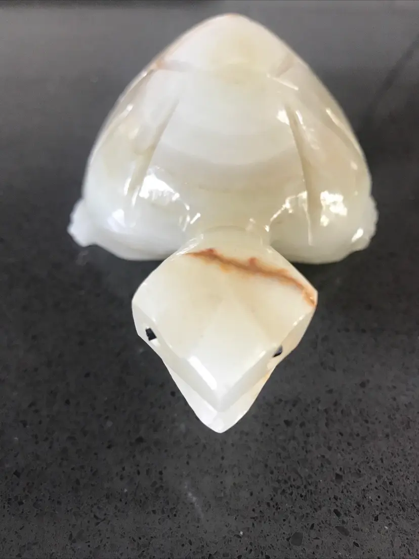 Onyx Stone Turtle Figurine Or Paperweight