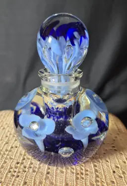 Blue Flower Controlled Bubble Perfume