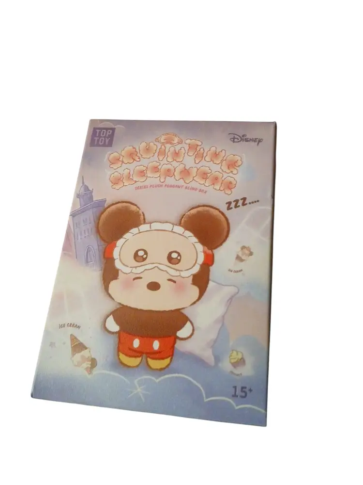 TOP TOY Disney Squinting Sleepwear Series Plush Pendant Blind Box NWT/NIB
