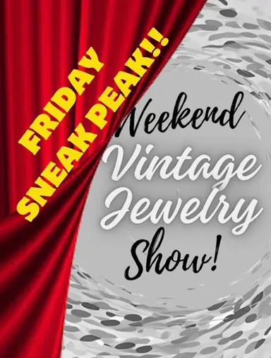 ✨ Vtg Jewelry Show ✨ 👀 Sneak Peak 👀