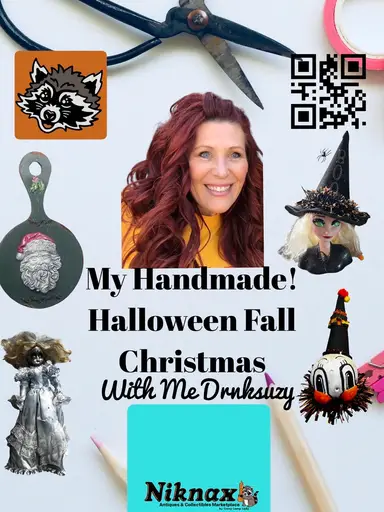 Pop Up! Shop My Handmade Halloween, Christmas