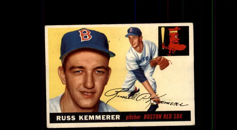 1955 Topps #18 Russ Kemmerer - (pk-tl1) - Boston Red Sox