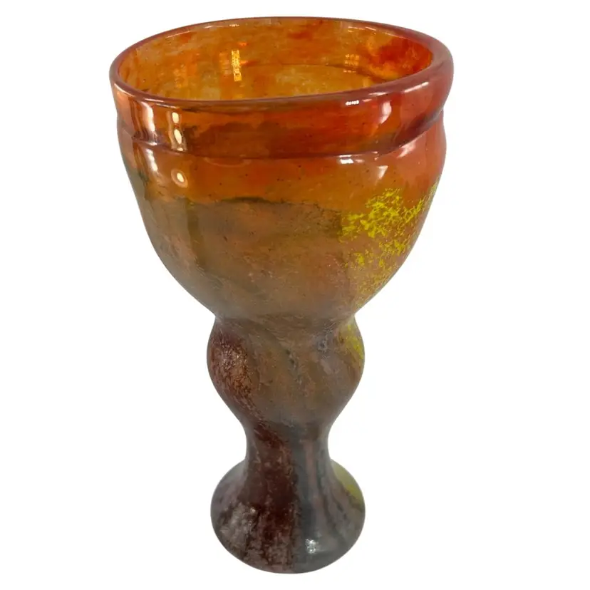 Vintage Kosta Boda Can Can Flower Vase By Kjell Engman Sweden