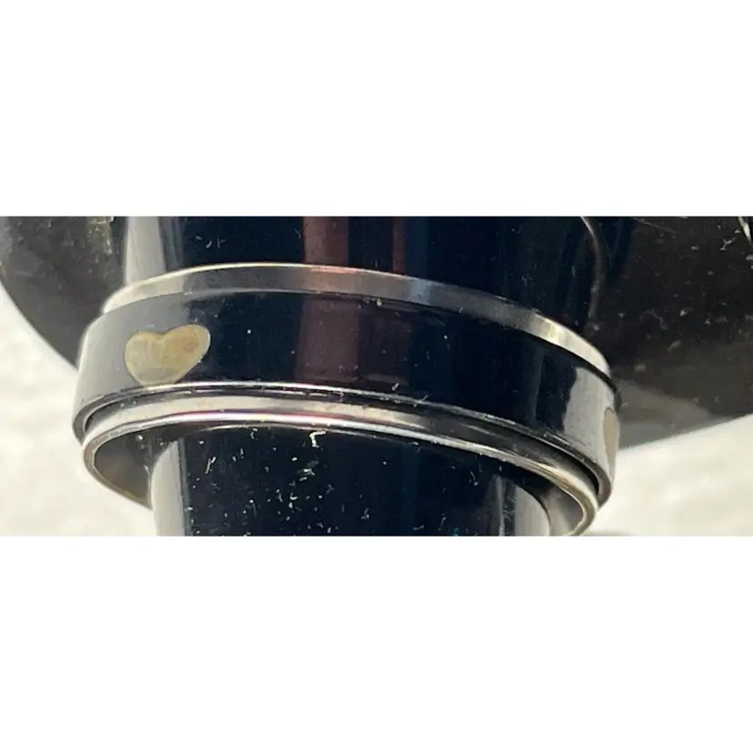 Stainless Steel Ring As Pictured Size 11.5