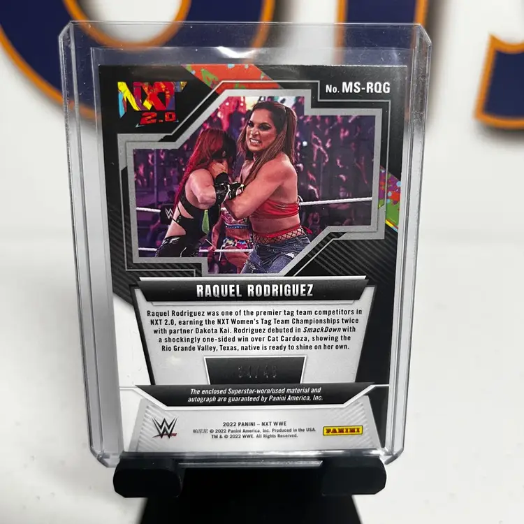 Raquel Rodriquez Auto/Relic /49