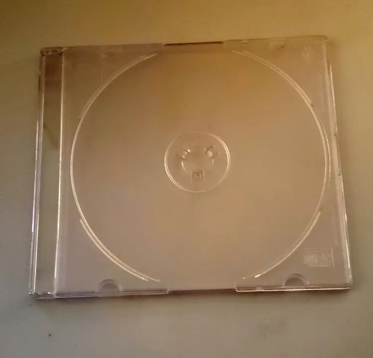 Lot 25 Standard Single Clear CD Jewel Case Assembled Clear Tray Pre-owned