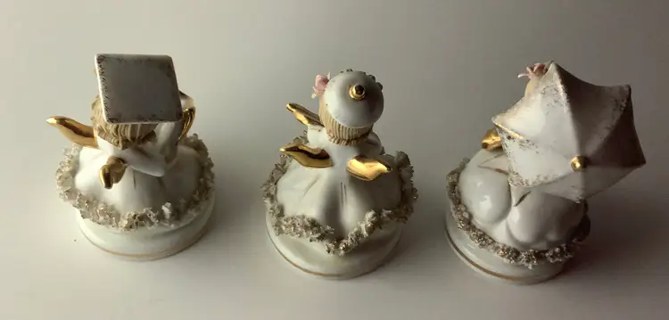 Lefton Angels Porcelain 808B Very Good Condition