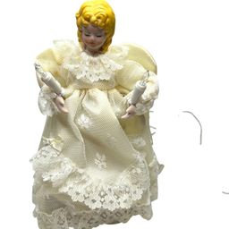 1989 House Of Lloyd Angel Lighted Tree Topper 8 1/2” Tall Works 
Box @ 10 1/2x5x4 1/2 Spot On Wing