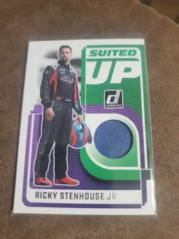 2025 Panini Donruss Racing Ricky Stenhouse Jr. Suited Up