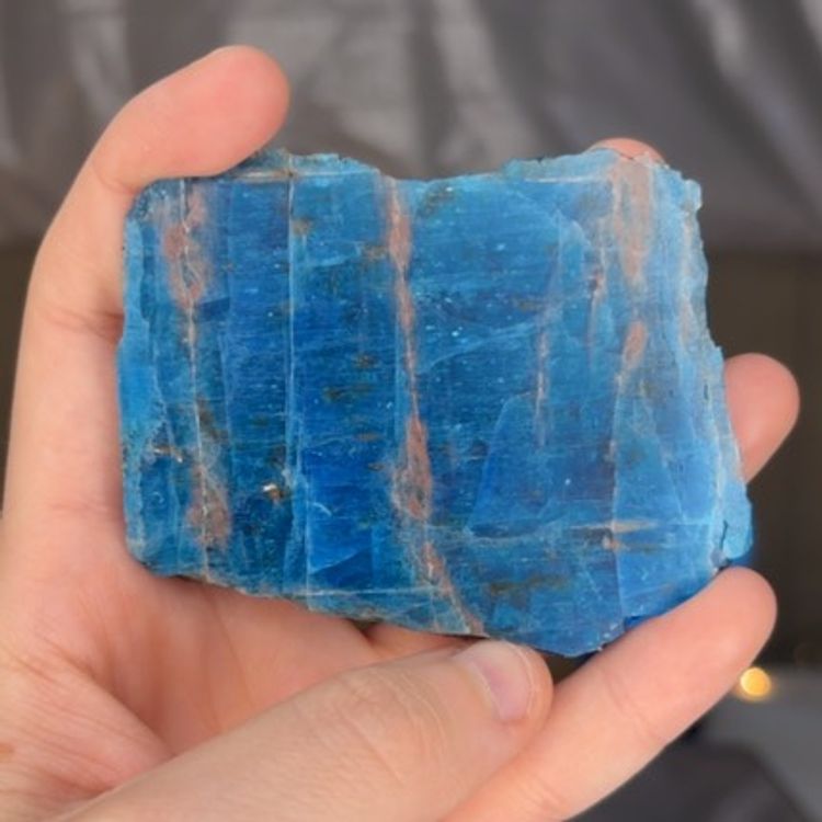 Blue Apatite Slab 5