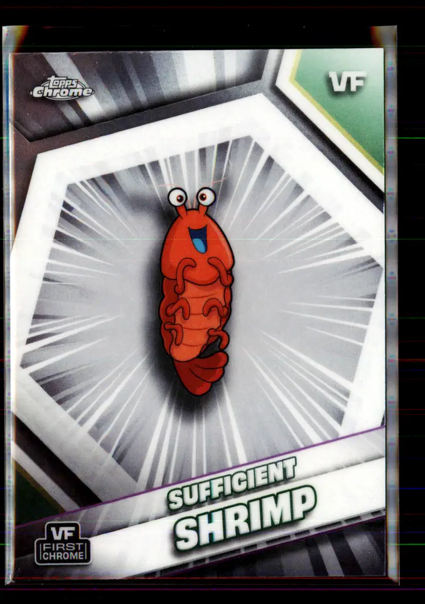 Sufficient Shrimp 2026 Topps Chrome VeeFriends 166 - (143)
