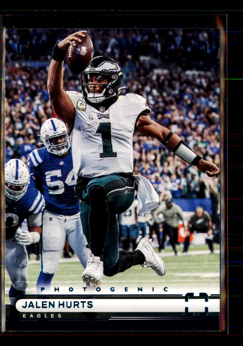 Jalen Hurts 2022 Panini Chronicles Photogenic Teal #PH-20 - (113) - Philadelphia Eagles