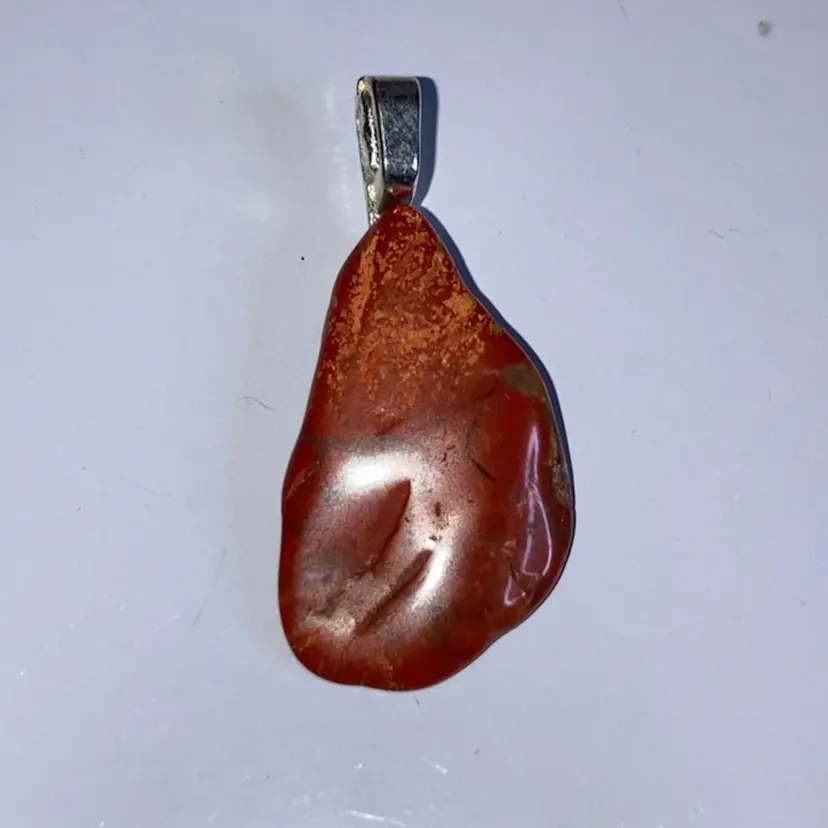 HAND MADE BY ME! Beautiful Stone Pendant! 1”!