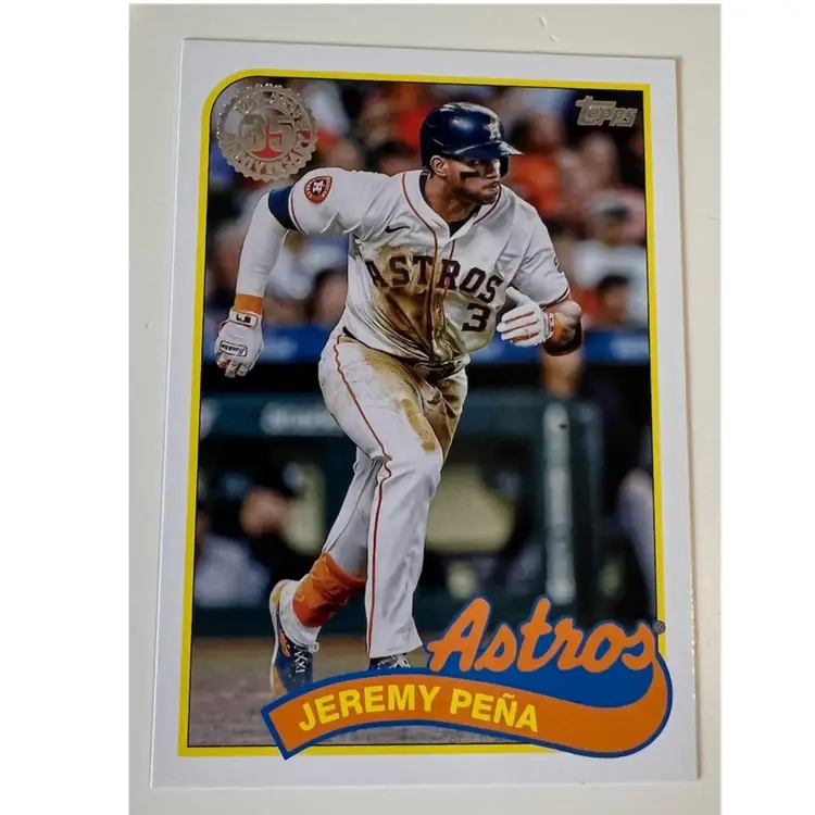 Jeremy Pena 1989 Topps Houston Astros