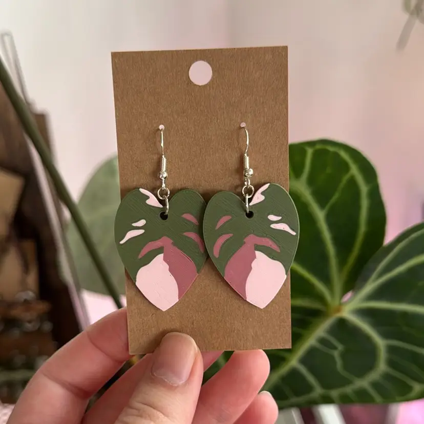 PPP leaf earrings