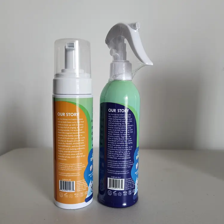 Gabby's Dollhouse The Movie Hair Products Promo Version Mousse Detangler Conditioner