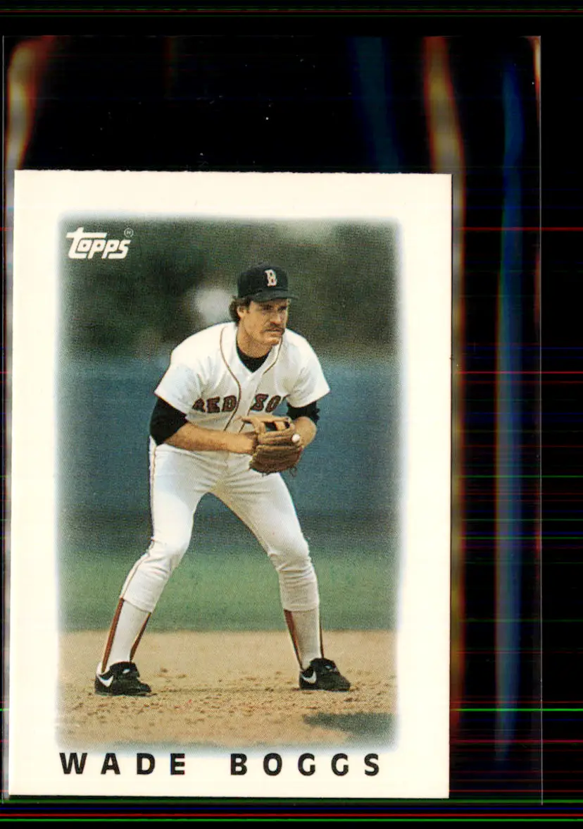 Wade Boggs 1986 Topps Major League Leaders #3 - Boston Red Sox - (pk2-52)