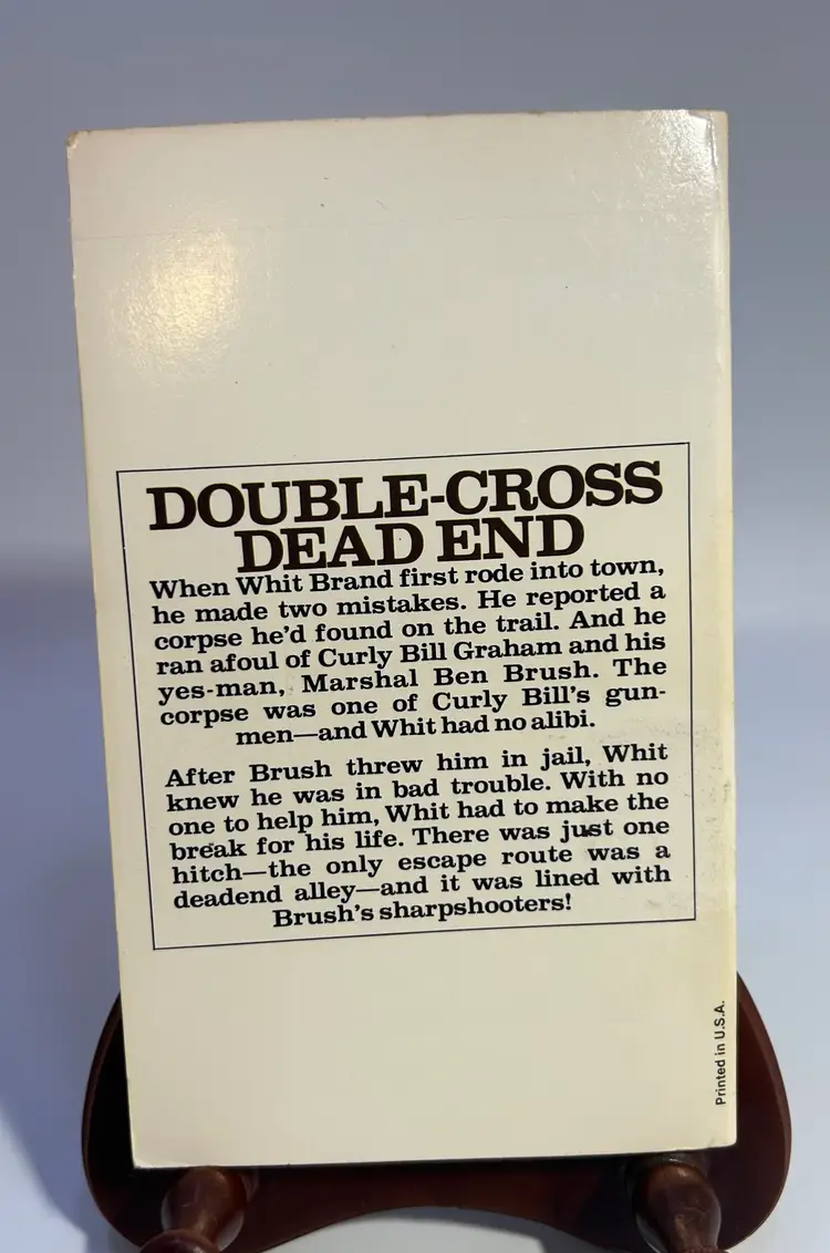 Vintage 'Saddle Bow Slim' by Nelson Nye Paperback Book Belmont Tower Western