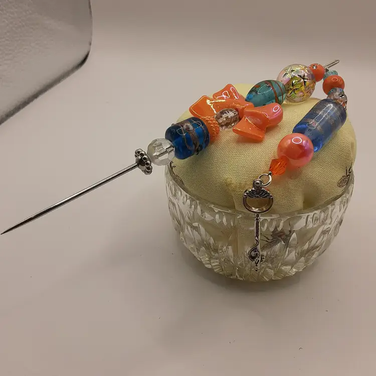 Hand Beaded Pokey Tool/Cookie Scribe/Vinyl Weeding Tool/Awl