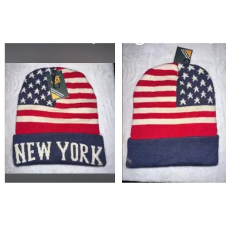 Patriotic New York Beanie (Unisex)