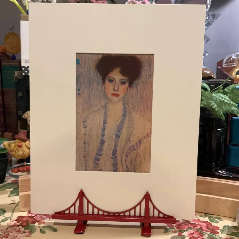 Z.Gertrude Portrait By Gustav Klimt Art Work 8x10