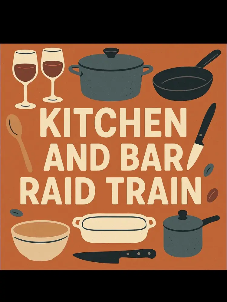 Kitchen & Bar Raid Train! Pre-Bids Are Open!