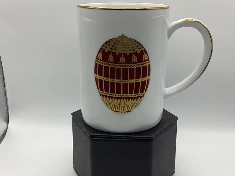 Muirfield China Celebrity Gold Line Faberge Egg Mug