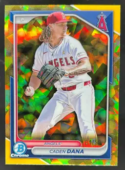 2024 Bowman Draft Sapphire Caden Dana Chrome Gold /50 #BDC-69 - 2024 Bowman Draft Sapphire Caden Dana Chrome Gold /50 #BDC-69