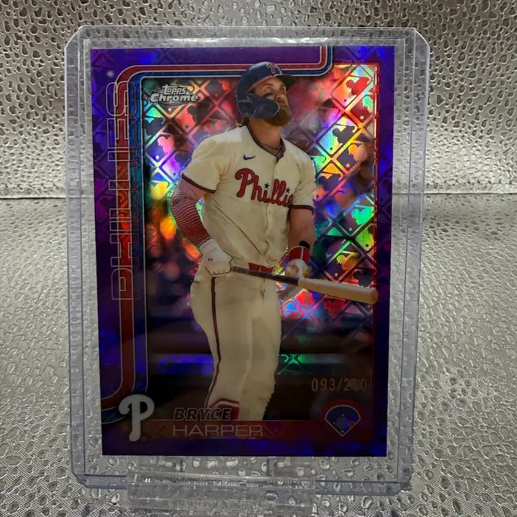 Bryce Harper - 2025 Topps Logofractor - /250 - Philadelphia Phillies