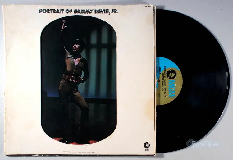 Sammy Davis Jr. - Portrait Of (1972) Vinyl LP, Die-cut • The People Tree