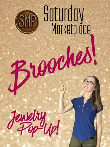 Brooches! Pop-up Shop!