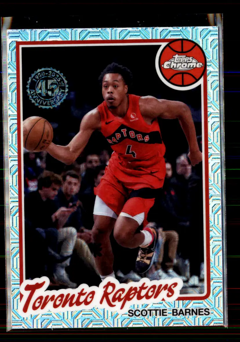 Scottie Barnes 2025-26 Topps 1980-2025 45th Anniversary #TC-SB - (135) - Toronto Raptors